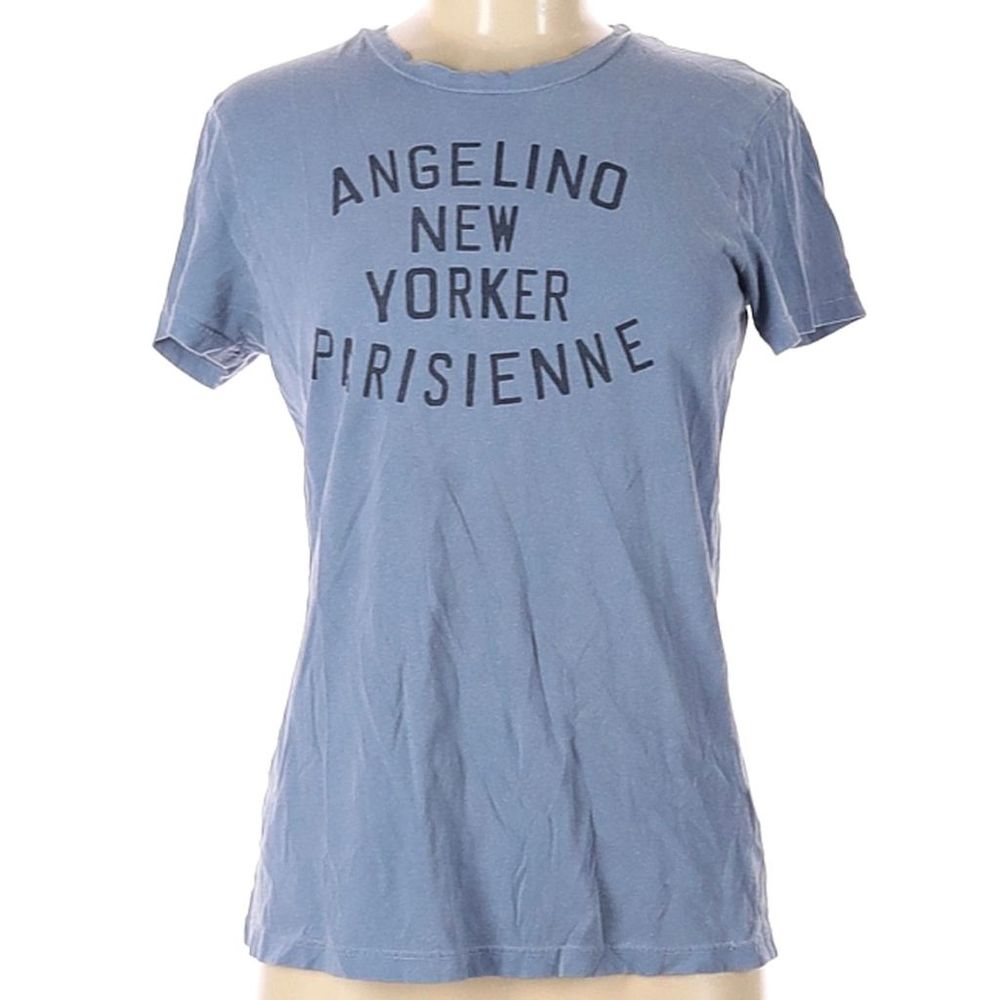 Sundry Angelino New Yorker Parisienne Short Sleeve Graphic Tee